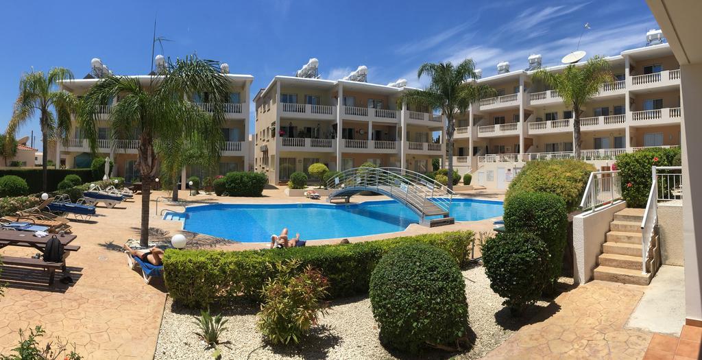 Ferienwohnung Diana Gardens Paphos Exterior foto